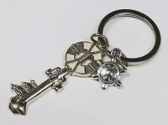 【中古】雑貨 モノクローム キーブレードチャームコレクション 「一番くじ キングダムハーツ～20th Anniversary～」 H賞