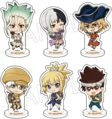 【中古】アクリルスタンド・アクリルパネル 全6種セット 「Dr.STONE トレーディングアクリルスタンド」