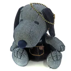 【中古】雑貨 スヌーピー(デニムオーバーオール) マスコット 「PEANUTS(SNOOPY)×EDWIN」