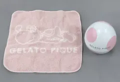 【中古】雑貨 ヨッシー ハンドタオル PNK 「スーパーマリオブラザーズ SUPER MARIO meets GELATO PIQUE」