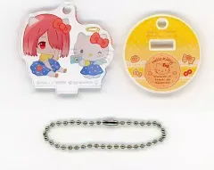 【中古】雑貨 星野みやこ＆ハローキティ 「私に天使が舞い降りた!×サンリオキャラクターズ アトレ秋葉原に天使が舞い降りた! ミニアクリルスタンドキーホルダー」