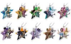 【中古】雑貨 全10種セット 「ぷらぷらアクリルキーホルダー ジョジョの奇妙な冒険 第六部 ストーンオーシャン」