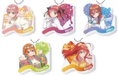 【中古】雑貨 全5種セット 「映画 五等分の花嫁 トレーディングアクリルキーホルダー Pastel Desserts」