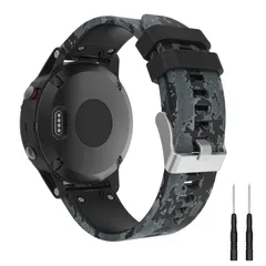 【特価セール】S62 / Fenix 7 / / Instinct 2 / Approach Forerunner 955 / ForeAthlete Forerunner 945用 バンド QuickFit 交換バンド 965 ストラップ 6色可選 シリコン