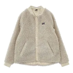 patagonia 65415 Girls’ Retro-X Bomber Jacket ガールズ レトロX フリース ジャケット XXL ブルゾン FA22 グレージュ レディース パタゴニア【中古】5-1116T∞
