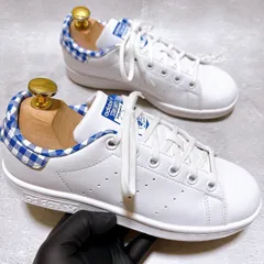 adidas スタンスミス ホワイト/ブルー 22.5cm