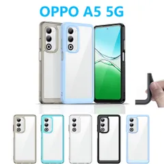 OPPO A5 5G 透明クリアケース TPU保護ケース 衝撃吸収 ストラップホール CPH2735 人気 シリコン オッポ エーファイブ  軽量 DIY ソフトケース 防滑 タイリッシュ ハードスマホカバーのサムネイル