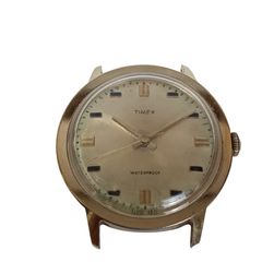 70s TIMEX ヴィンテージ 手巻き腕時計 ゴールド - メルカリ