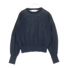 美品♪エンフォルド 圧縮ウール ニットセーター 変形 ドロップショルダー 人気✨エンフォルド 圧縮ウール 変形 ニットセータードロップ