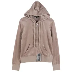 JUICY COUTURE ジューシークチュール ツアーベルベット WHO ジップアップ ウィメンズS
