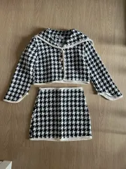 クロップド ツイード セットアップ