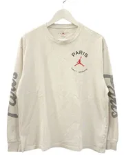 ナイキ NIKE Paris Saint-Germain PSG ナイキ ジョーダン パリサンジェルマン ロングスリーブTシャツ DJ0410-051 L アイボリー系 ロンT 長袖 カットソー トップス