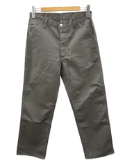 カーハート carhartt ワークパンツ チノパン 31 グレー ストレート ボトムス