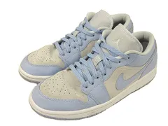 ナイキ NIKE AIR JORDAN 1 LOW DC0774-050 エアジョーダン1 ロー スニーカー 27.5cm ライトブルー 靴 シューズ