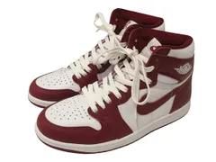 ナイキ NIKE AIR JORDAN 1 RETRO HIGH OG WHITE/TEAM RED DZ5485-160 エアジョーダン 1 レトロ ハイ オージー ホワイト チームレッド 26.5cm レッド スニーカー シューズ 靴 ☆AA★