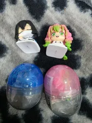 鬼滅の刃 おねむたん ガチャ 伊黒 小芭内 甘露寺 蜜璃 まとめ 未開封