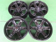 新品 5本スポーク 4枚 8J 深リム 逆ゾリ ブラポリ セダン ドレスアップ