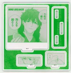 【中古】アクリルスタンド・アクリルパネル 十亀条＆兎耳山丁子 アクリルフィギュアプレート 「コミックス WIND BREAKER 第4巻」 TSUTAYA限定有償特典