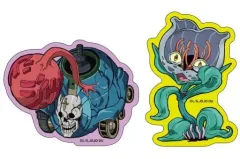 【中古】バッジ・ピンズ(キャラクター) シアーハートアタック＆猫草(ストレイキャット) アクリルバッジセット(2個組) 「ジョジョの奇妙な冒険 第四部 ダイヤモンドは砕けない」