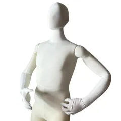 ReBody フレキシブル マネキン 全身可動 170cm トルソー 店舗什器 撮影 布張り