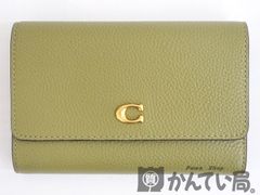 希少】OLD COACH オールドコーチ CDケース ピスタチオグリーン 本革