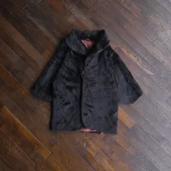 70s “Cashmilon Minky” Fake Fur Coat / Retro Mode Luxury Style Japan Made Faux Fur M相当のサムネイル