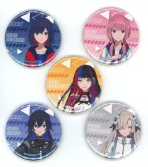 【中古】バッジ・ピンズ [単品] 集合 キャラクターバストアップ缶バッジ5種セット 「Switchソフト 神椿市建設中。REGENERATE ファミ通DXパック」 同梱特典