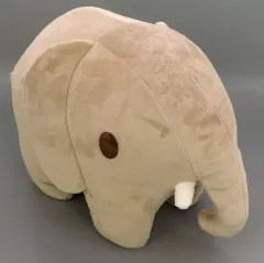 【中古】ぬいぐるみ ゾウ 特大サイズぬいぐるみ 「タイトーくじ ブルーナアニマル Gingham Check Collection」 A賞