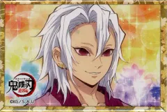 【中古】バッジ・ピンズ 宇髄天元(髪下ろし/右向き) 「鬼滅の刃 遊郭編×ufotable Cafe×マチ★アソビCAFE 宇髄の派手派手ホログラムランダム缶バッジ」