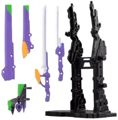 【中古】食玩 トレーディングフィギュア 7.オプションセットA 「EVA-FRAME-EX：新世紀エヴァンゲリオン」