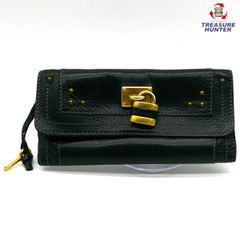 Pre-owned Chloe Paddington Leather Long Wallet 8EP042-7E422 Women's Wallet Leather [102019674005]