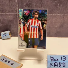 2019-20 Topps Chrome Joao Felix Atletico de Madrid Speckle Refractor Champions League カード