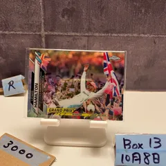 2020 Topps Chrome Lewis Hamilton Mercedes-AMG Petronas Formula One Team Grand Prix Winner Great Britain Refractor カード