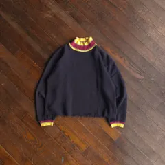 00s “ZARA” Cut Off Remake Turtle Neck Sweat / Street Mode Style Morocco Made Cotton Blend M