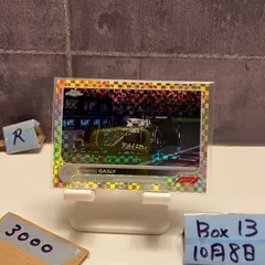 2020 Topps Chrome Pierre Gasly 12/50 Scuderia AlphaTauri X-fractor カード