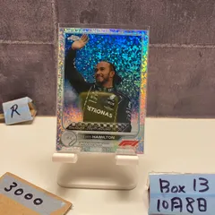 2021 Topps Chrome Lewis Hamilton 051/299 Mercedes-AMG Petronas Formula One Team Grand Prix Winner Round 15 Speckled Refractor カード