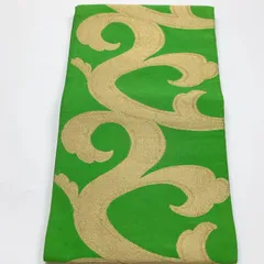 ［6054］袋帯 蔓文様 金彩 六通 正絹 着物 フォーマル