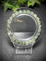 💎天然石✨️ グリーンルチルクォーツ   ブレスレット  （高透明） レディース＆メンズ   E712