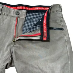 EDWIN EGF503 WILD FIRE 暖かいジーンズ ワイルドファイア ストレート ベージュ サイズ34 メンズXL エドウィン