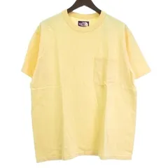 ノースフェイス パープルレーベル THE NORTH FACE PURPLE LABEL 美品 NT33666N ポケットTシャツ カットソー 半袖 黃 イエロー S