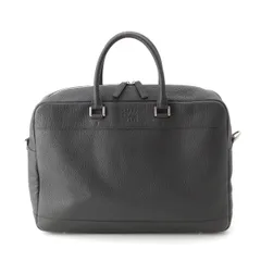 ココマイスター フリードランド マットシュリンク レザー 2WAY ショルダー ハンドバッグ ビジネスバッグ ブラック【中古】のサムネイル