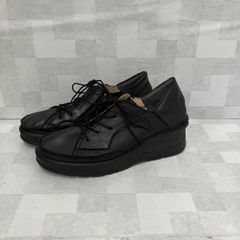 新品】08Mab レースアップシューズ 厚底 スニーカー サイドジップ 本革 