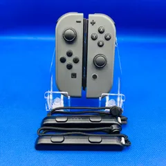 64【純正・動作確認済】Joy-Con グレー 左右(LR) セット ニンテンドー コントローラー