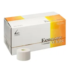 LINDSPORTS エコノミーホワイト 非伸縮 固定用 テープ テーピングテープ (幅50mm/24本入)