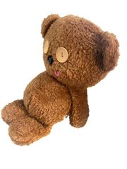 [쇼핑백과 유니버설 스튜디오 재팬 USJ 한정] 밥 팀 봉제인형 M USJ 공식 밥 곰 기념품 상품 선물 (쇼핑백 포함)