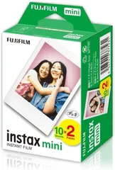 WJ152  富士フィルム製 チェキフィルム instax mini 20枚 JP2 チェキ フィルム HAKUBA レンズクリーナー付属 (20枚[JP2×1箱]) 4547410377231