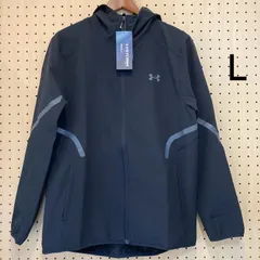 メンズブラッシュドウーブン リフレクト ジャケット Lブラック(6007741)