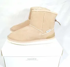 新品 SUICOKE ムートンブーツ ELS ベージュ　サイズ6・7　 OG-080M2ab-MID / ELS-M2ab-MID　　スイコックのサムネイル