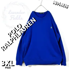 ポロラルフローレンスウェットトレーナーP430大きいサイズ刺繍ロゴ3XLアメリカ古着