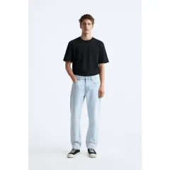 ザラ ストレートフィット ライトブルー デニム 30